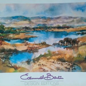 Edmund Barton Landscape with elephants